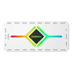 کنترل نورپردازی و سرعت فن گیم مکس V4.0 ARGB HUB PWM WH