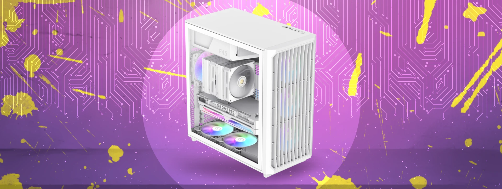 کیس گیمینگ گیم مکس GAMEMAX F45 WH