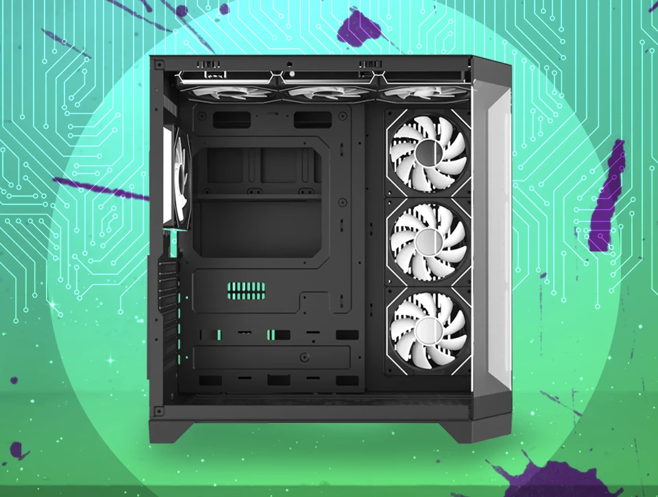 کیس گیمینگ گیم مکس GAMEMAX Hype-A BK