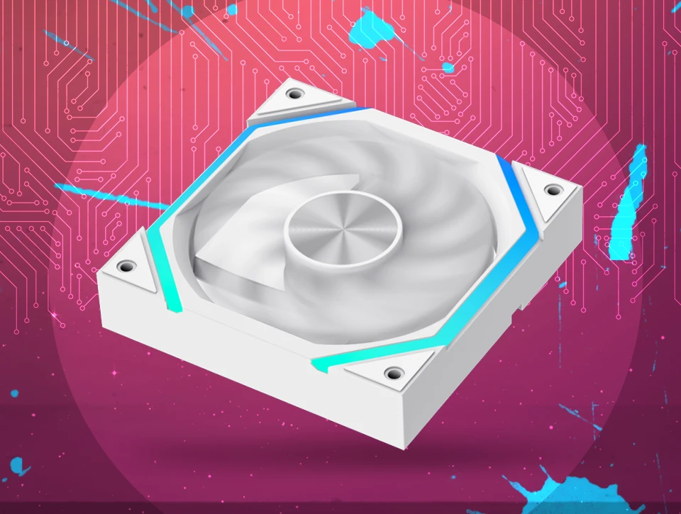 فن کیس گیمینگ گیم مکس GAMEMAX FN12A-N2-W