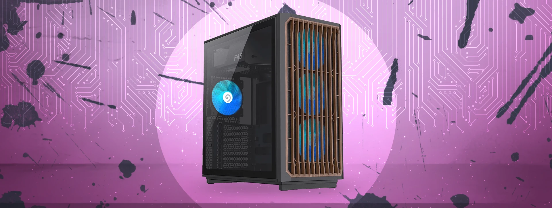 کیس گیمینگ گیم مکس GAMEMAX F45 BK