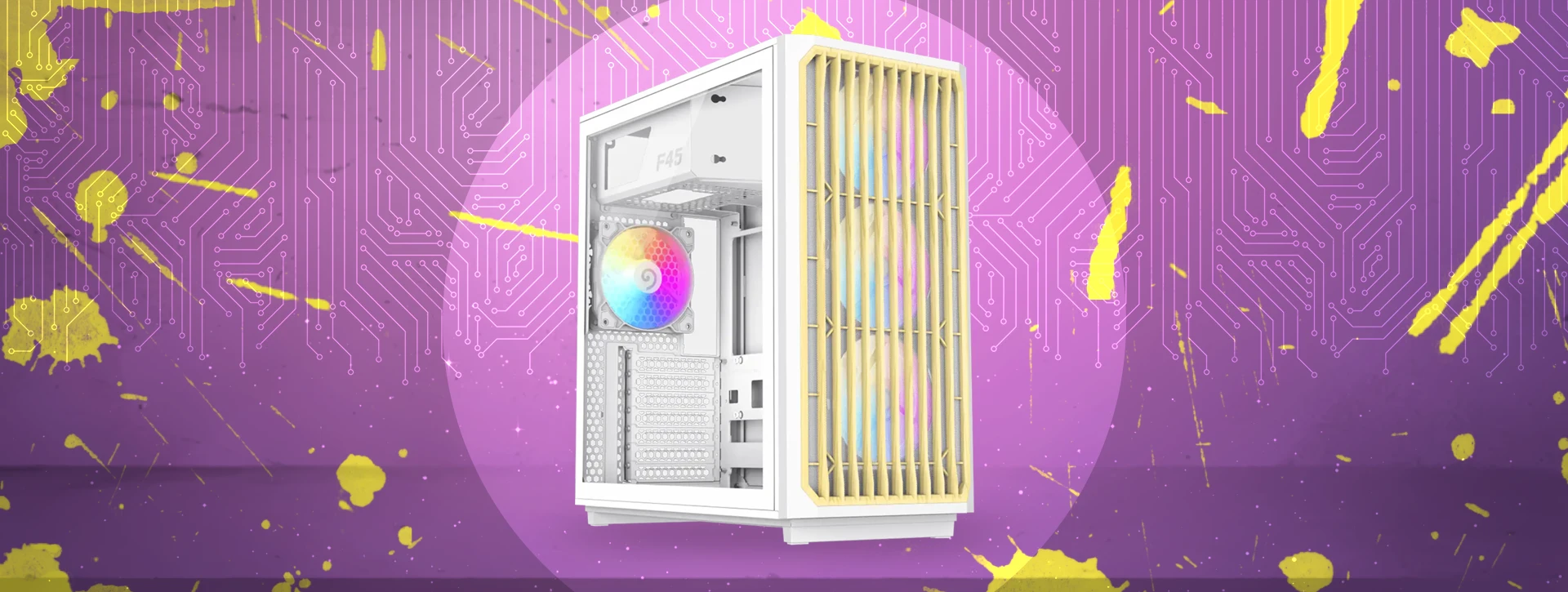 کیس گیمینگ گیم مکس GAMEMAX F45 WH