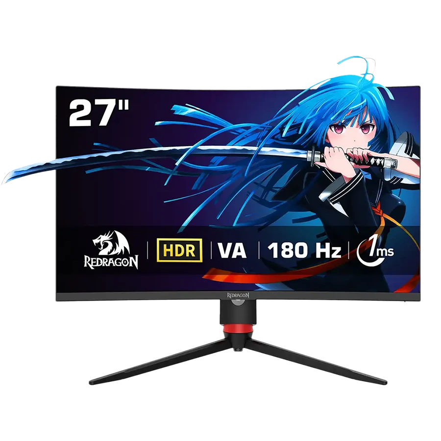 مانیتور گیمینگ 27 اینچ ردراگون Redragon GMQ2712RVC