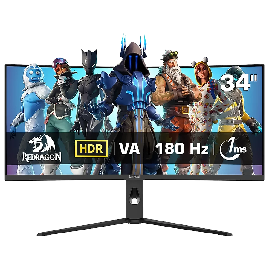 مانیتور گیمینگ 34 اینچ ردراگون GMQ3418RVC