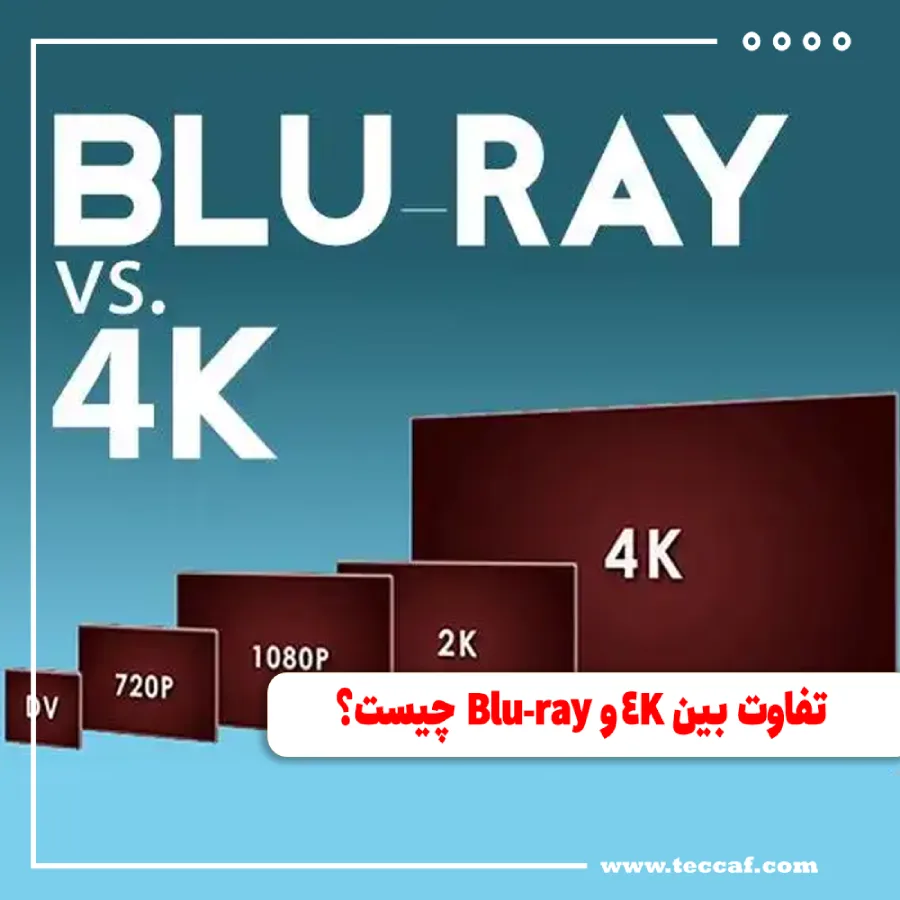تفاوت بین 4K و Blu-ray چیست