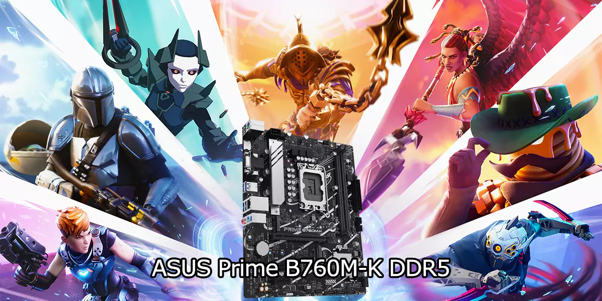 کاربری مادربرد محبوب ایسوس PRIME B760M-K D5