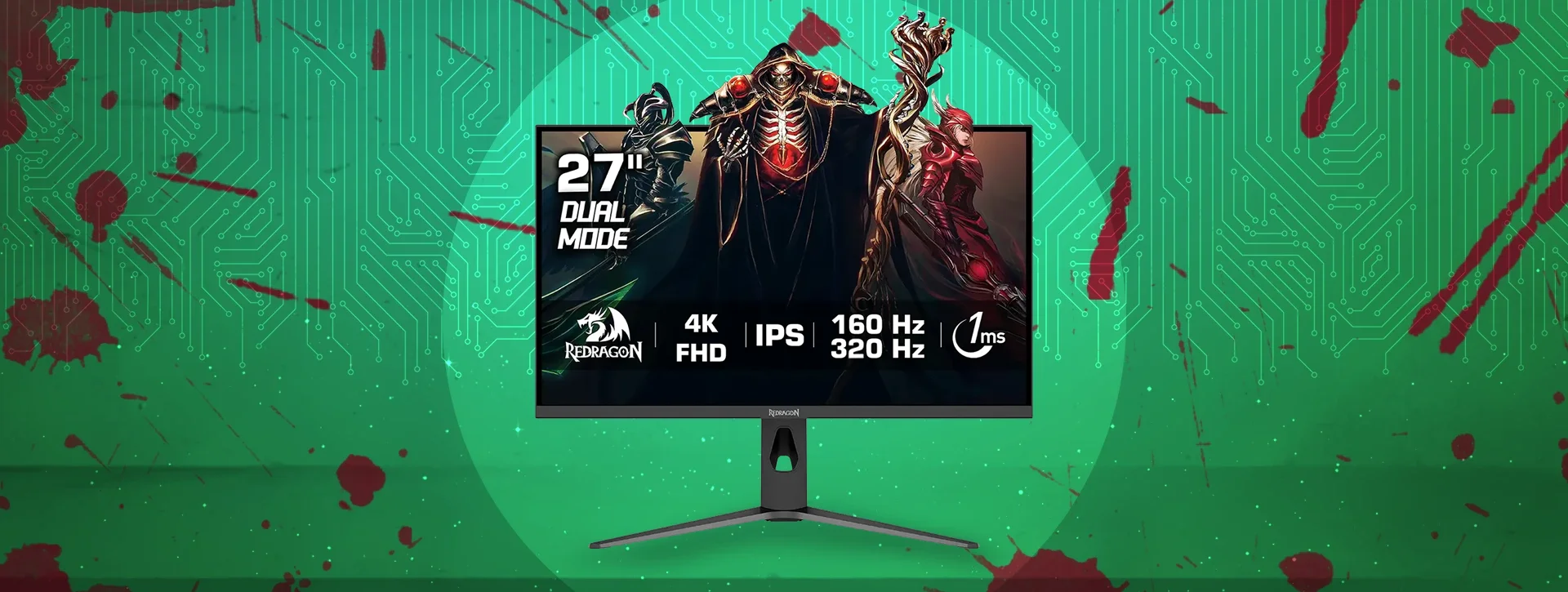 Redragon GMU2781SUC 27-inch Gaming Monitor