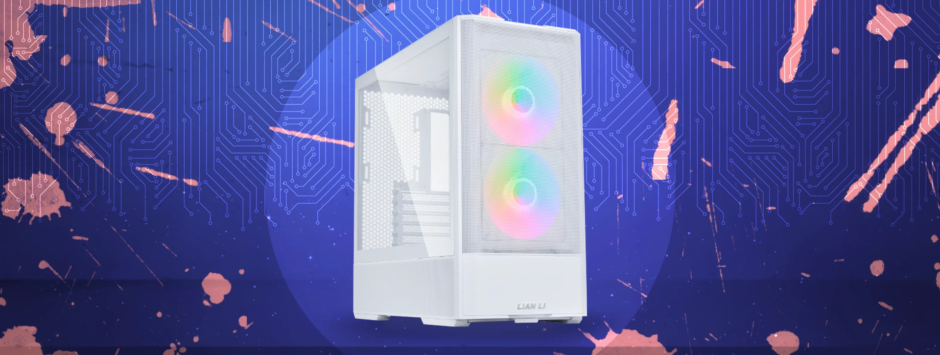 کیس گیمینگ لیان لی LANCOOL 207 White