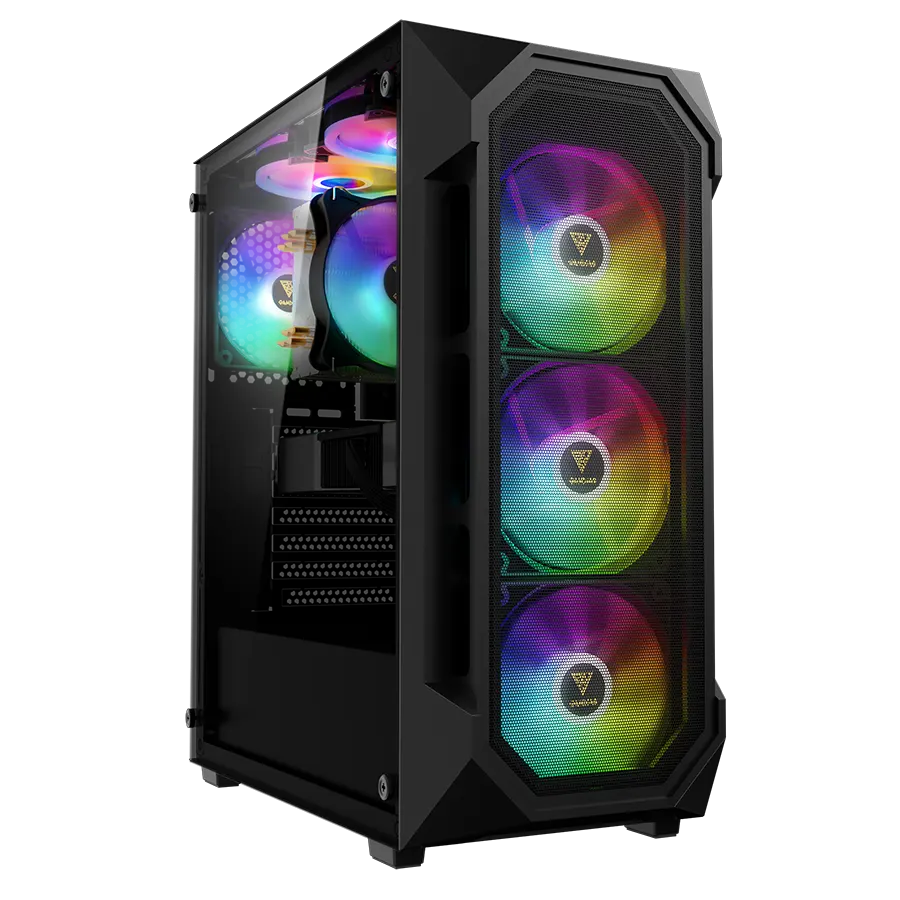 کیس گیمینگ گیم دیاس AURA GC1 ELITE MESH ARGB MID-TOWER CASE