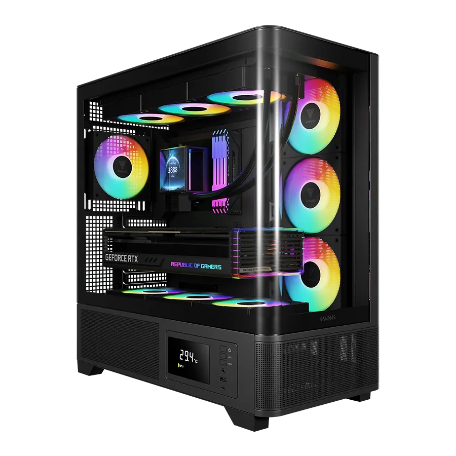 کیس گیمینگ گیم‌دیاس Gamdias ATLAS P2 CG