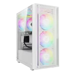 کیس گیمینگ گیم دیاس AURA GC2 ELITE WH ARGB PERFORATED ARGB MID-TOWER
