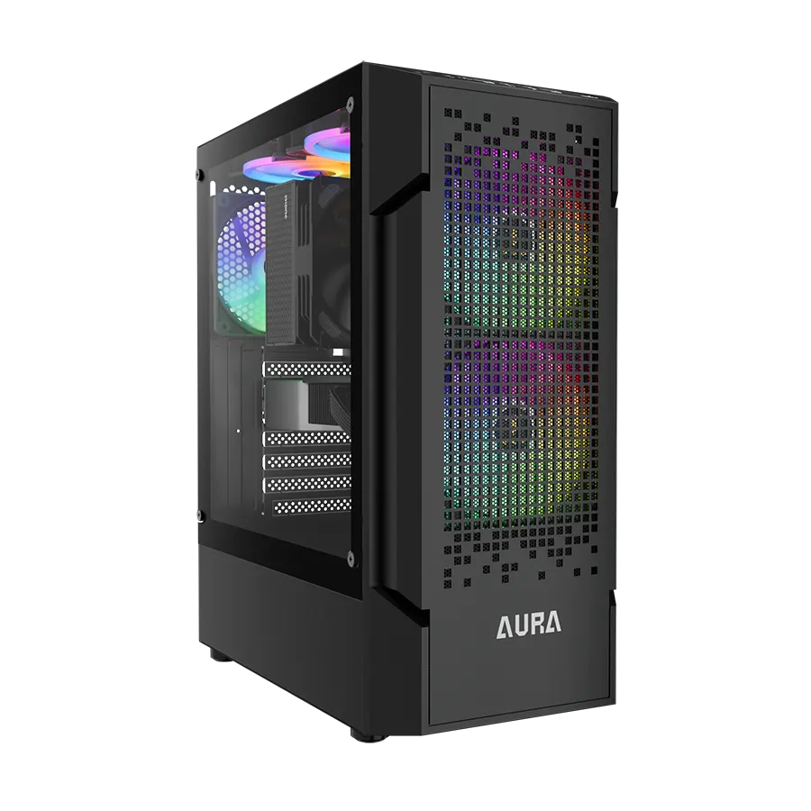 کیس گیمینگ گیم دیاس Gamdias AURA GC7 ARGB Compact Mesh Mid-Tower
