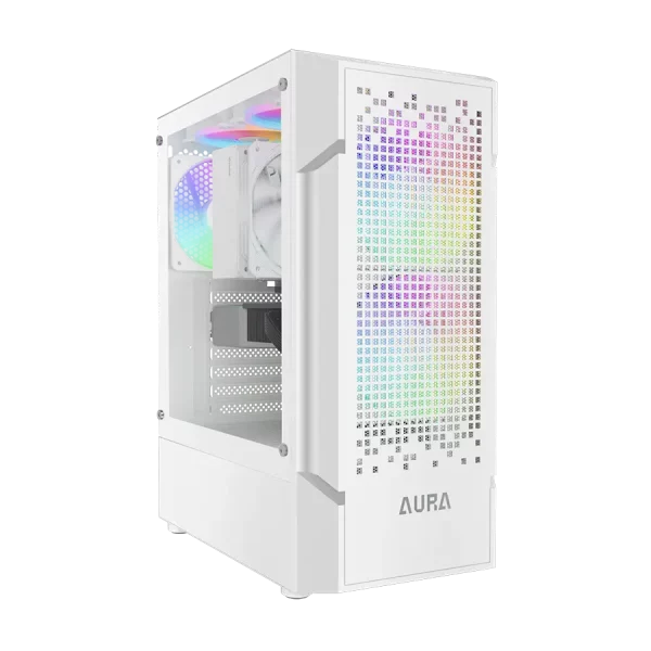 کیس گیمینگ گیم دیاس Gamdias AURA GC7 ARGB WH Compact Mesh Mid-Tower