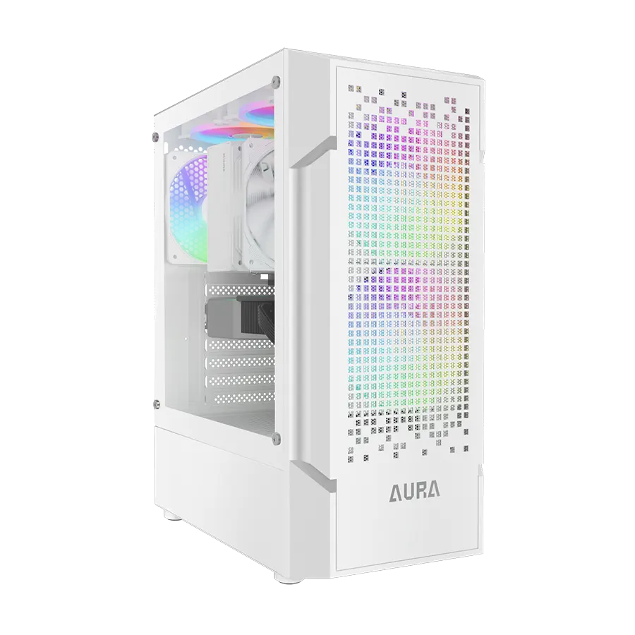 کیس گیمینگ گیم دیاس Gamdias AURA GC7 ARGB WH Compact Mesh Mid-Tower