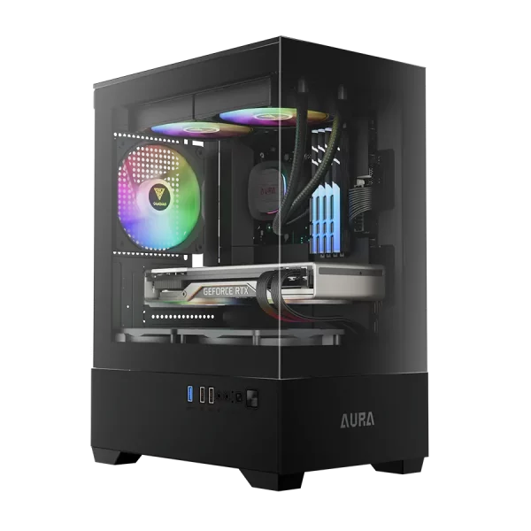 کیس گیمینگ گیم دیاس Gamdias AURA GC9M ARGB Compact Panoramic Micro-Tower