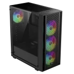 کیس گیمینگ گیم دیاس AURA GC2 ELITE ARGB PERFORATED ARGB MID-TOWER