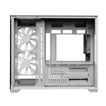کیس گیمینگ گیم دیاس Gamdias AURA GC10M ARGB WH Micro-Tower Spacious Panoramic