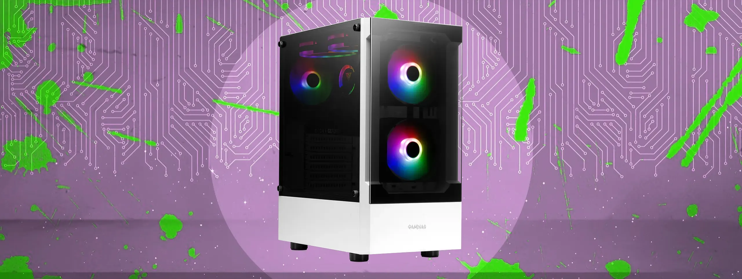 کیس گیمینگ گیم‌دیاس Gamdias TALOS E3 WH