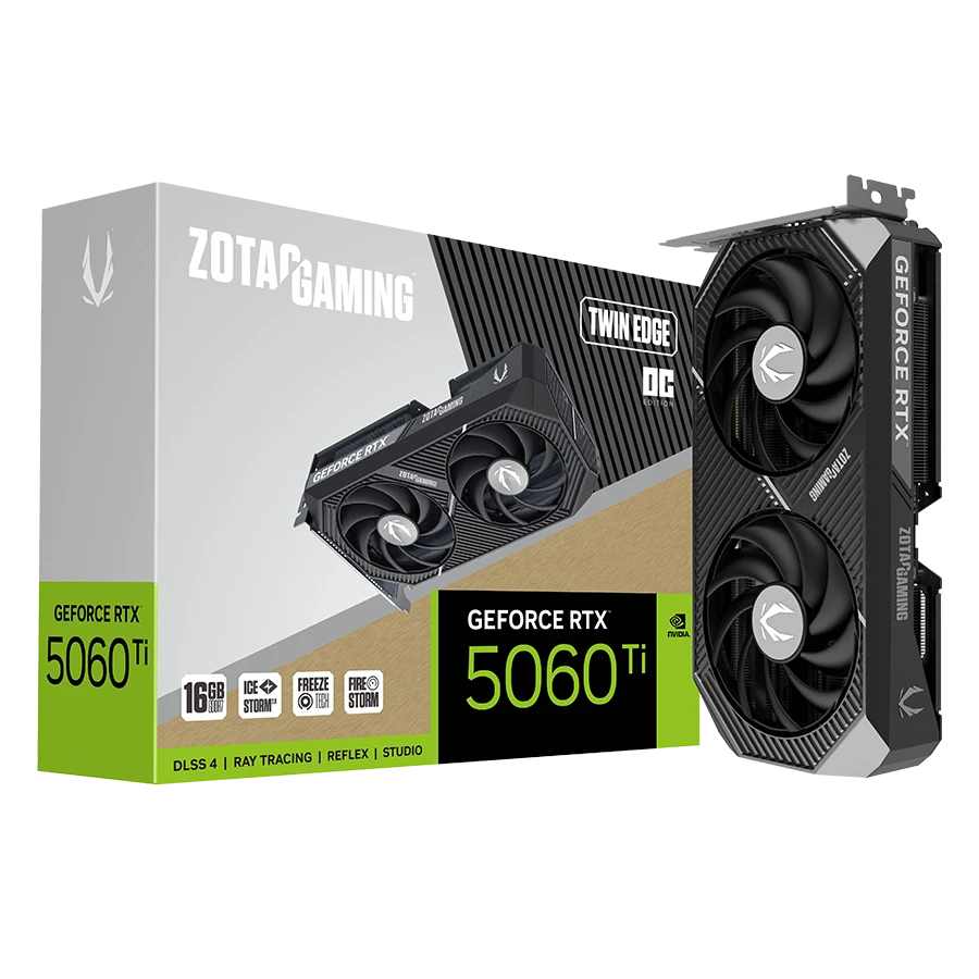 کارت گرافیک زوتک Gaming RTX 5060 Ti 16GB Twin Edge OC