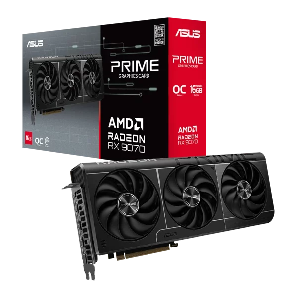 کارت گرافیک ایسوس Asus PRIME RX 9070 16GB OC