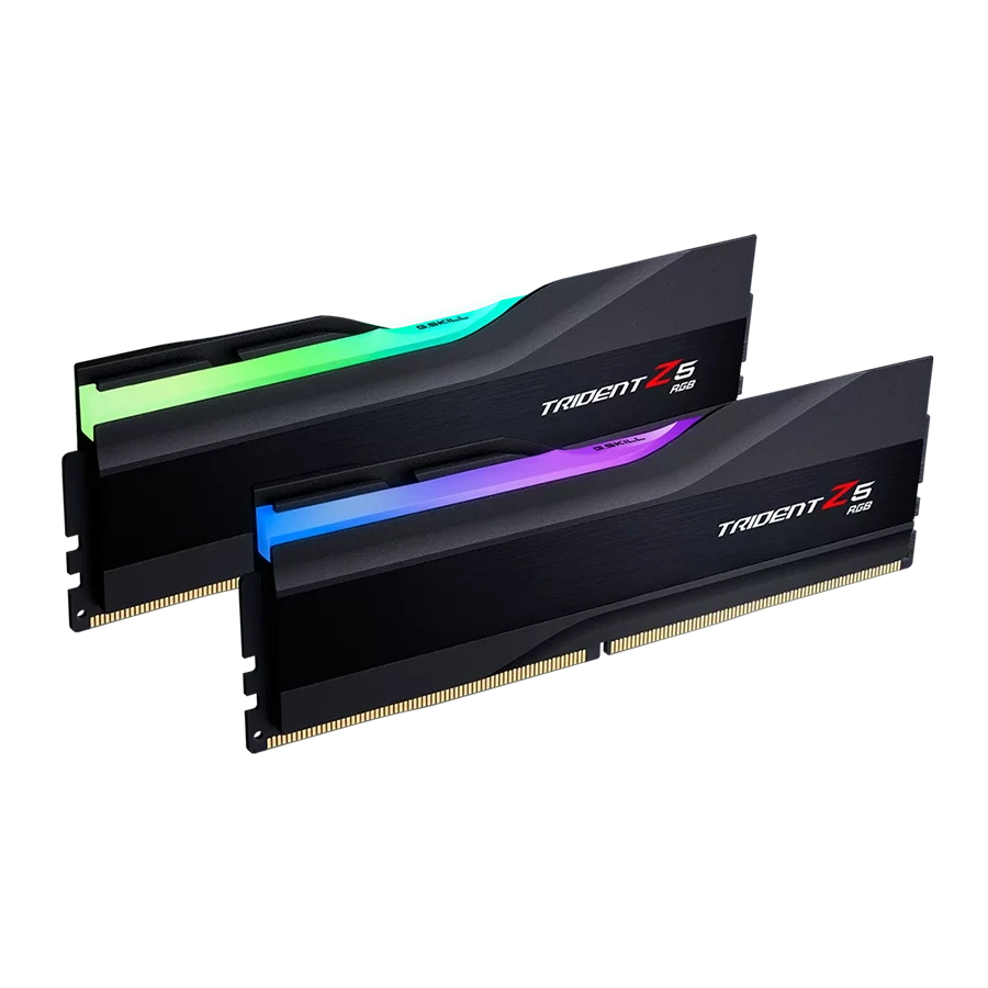 رم دسکتاپ دو کاناله G-Skill مدل Trident Z5 RGB 64GB 6000 Black CL36