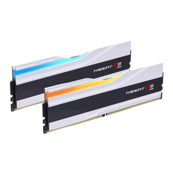 رم دسکتاپ دو کاناله G-Skill مدل Trident Z5 RGB 64GB 6400 White CL32