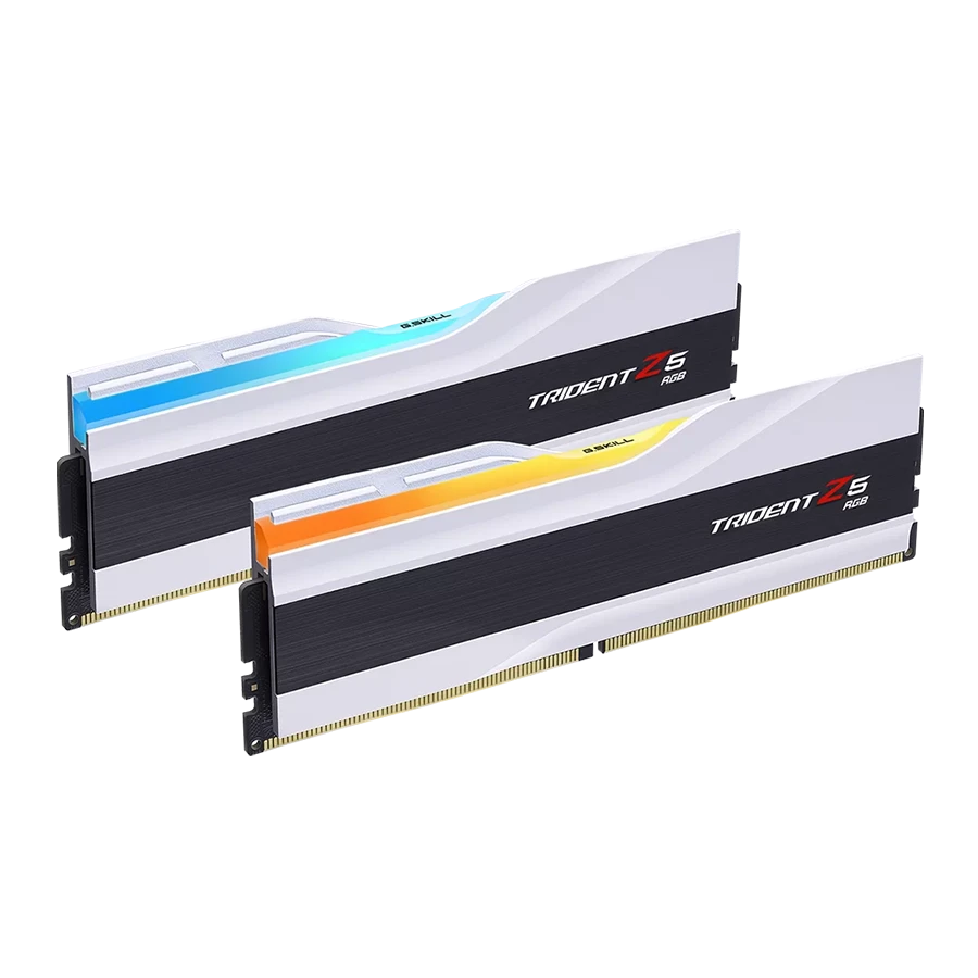 رم دسکتاپ دو کاناله G-Skill مدل Trident Z5 RGB 32GB 7200 White CL34