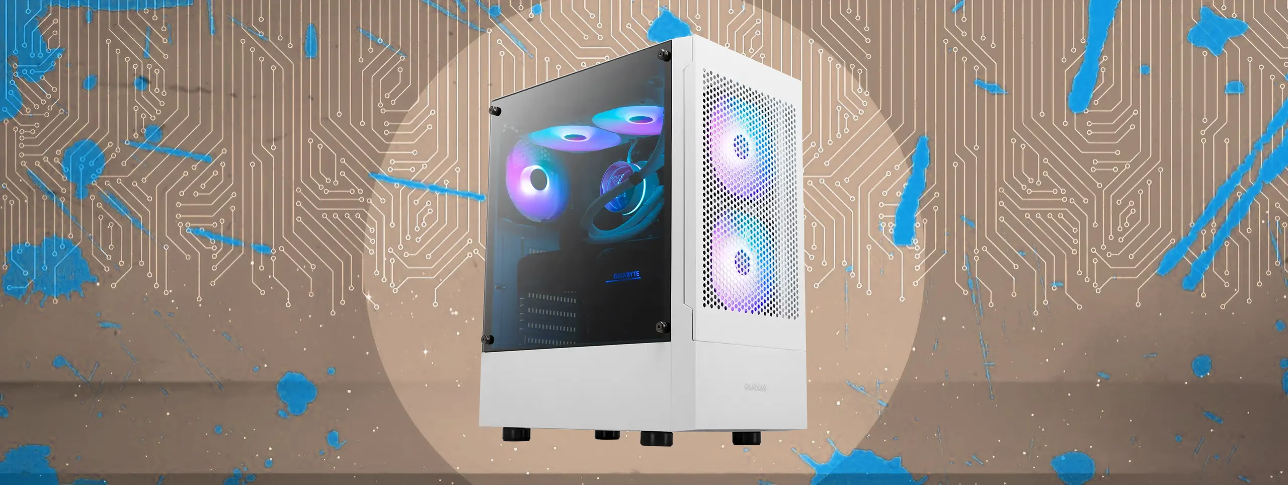 کیس گیمینگ گیم‌دیاس Gamdias TALOS E3 MESH WH