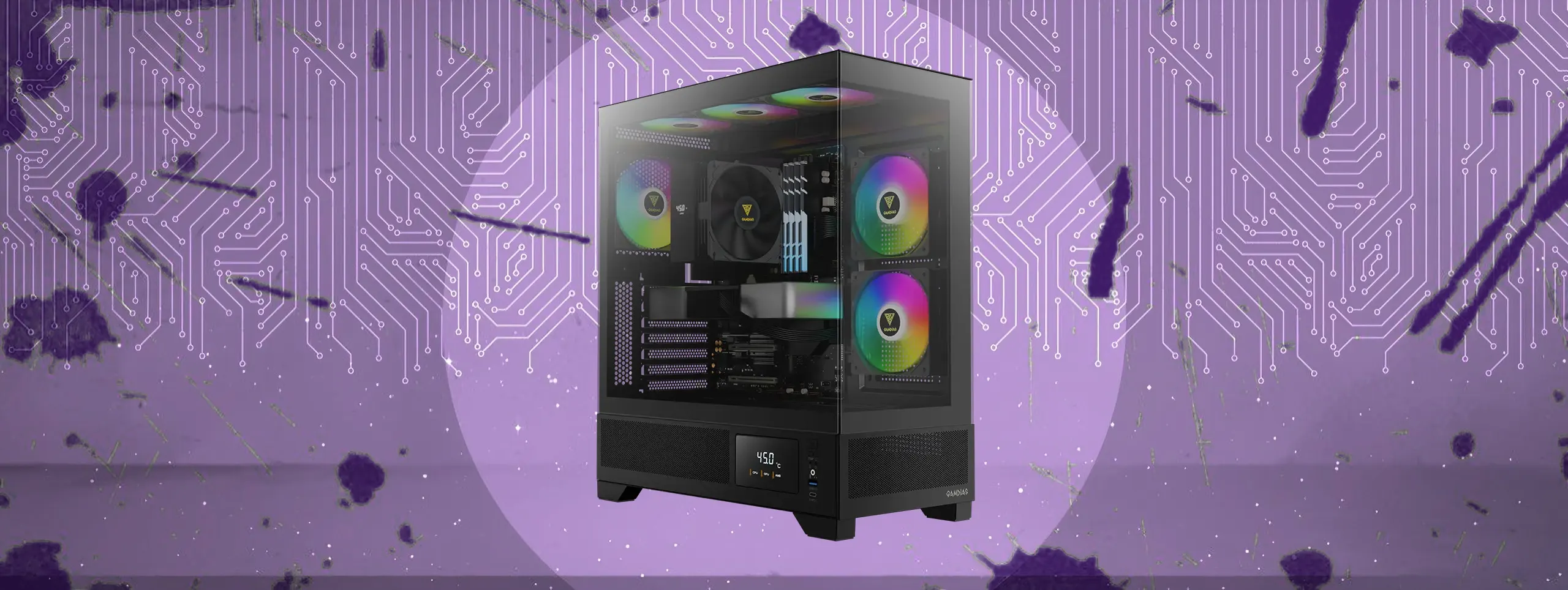 کیس گیمینگ گیم‌دیاس Gamdias ATLAS M1