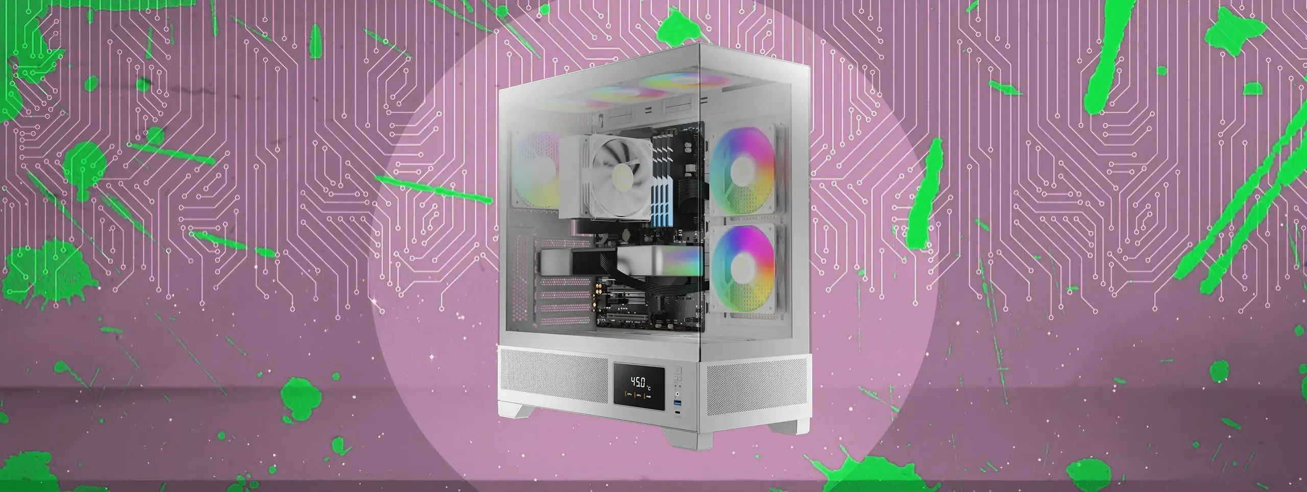کیس گیمینگ گیم‌دیاس Gamdias ATLAS M1 WH