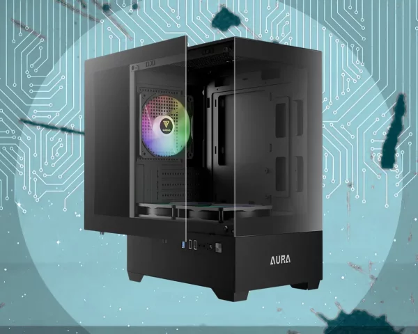 کیس گیمینگ گیم دیاس Gamdias AURA GC9M ARGB Compact Panoramic Micro-Tower