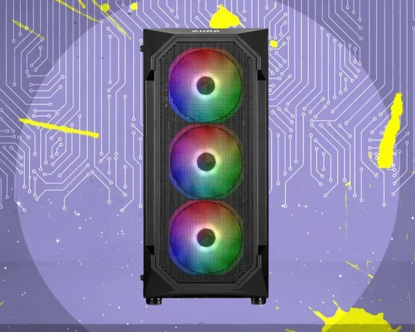 کیس گیمینگ گیم دیاس Gamdias AURA GC1 Mesh ARGB Mid-Tower