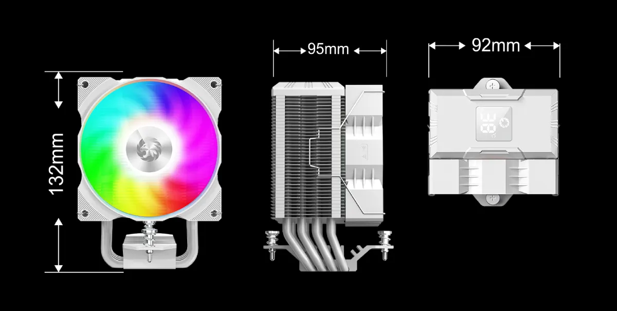 بررسی تخصصی خنک کننده بادی پرفروش گیم مکس Gamma 90 Digital