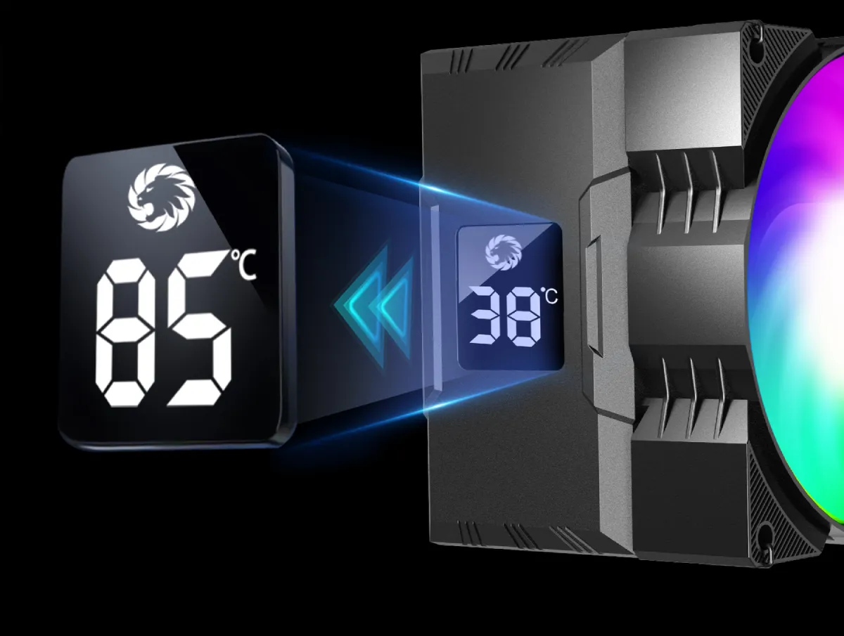 بررسی تخصصی خنک کننده بادی پرفروش گیم مکس Gamma 90 Digital
