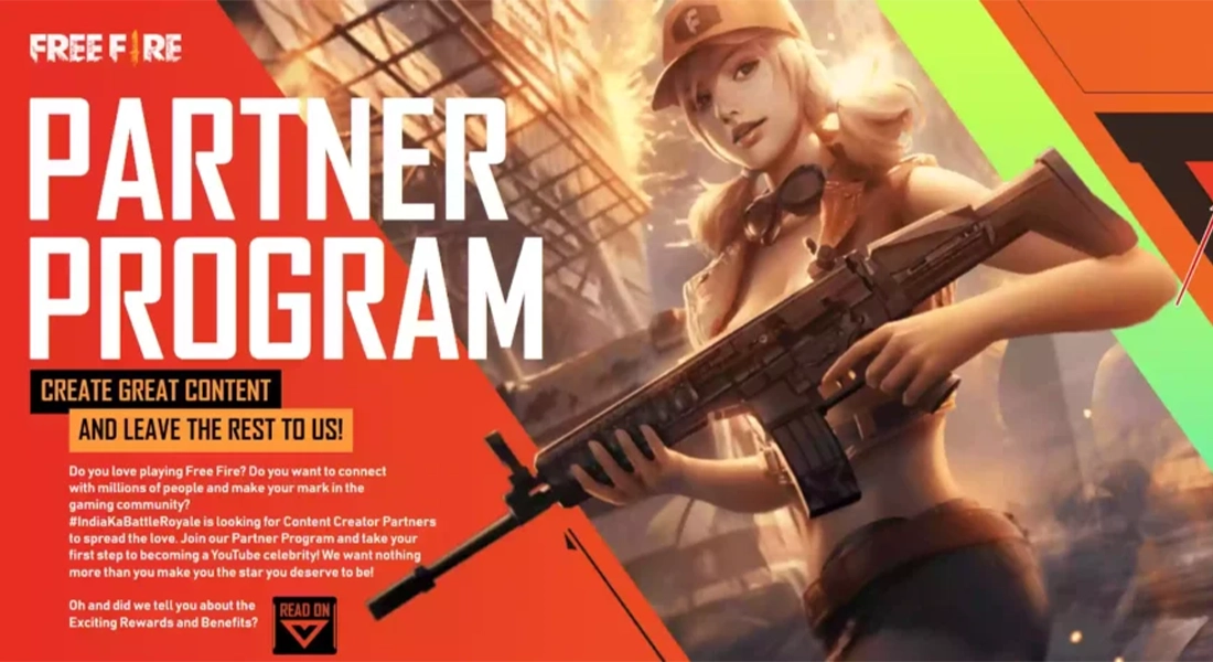 Free Fire Partner Program