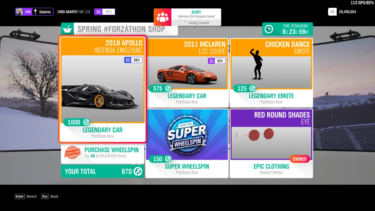 آموزش به دست آوردن امتیاز Forzathon Shop در Forza Horizon 5