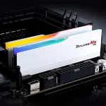 حافظه رم دسکتاپ دو کاناله G-Skill مدل Ripjaws M5 RGB 64GB 5200 White