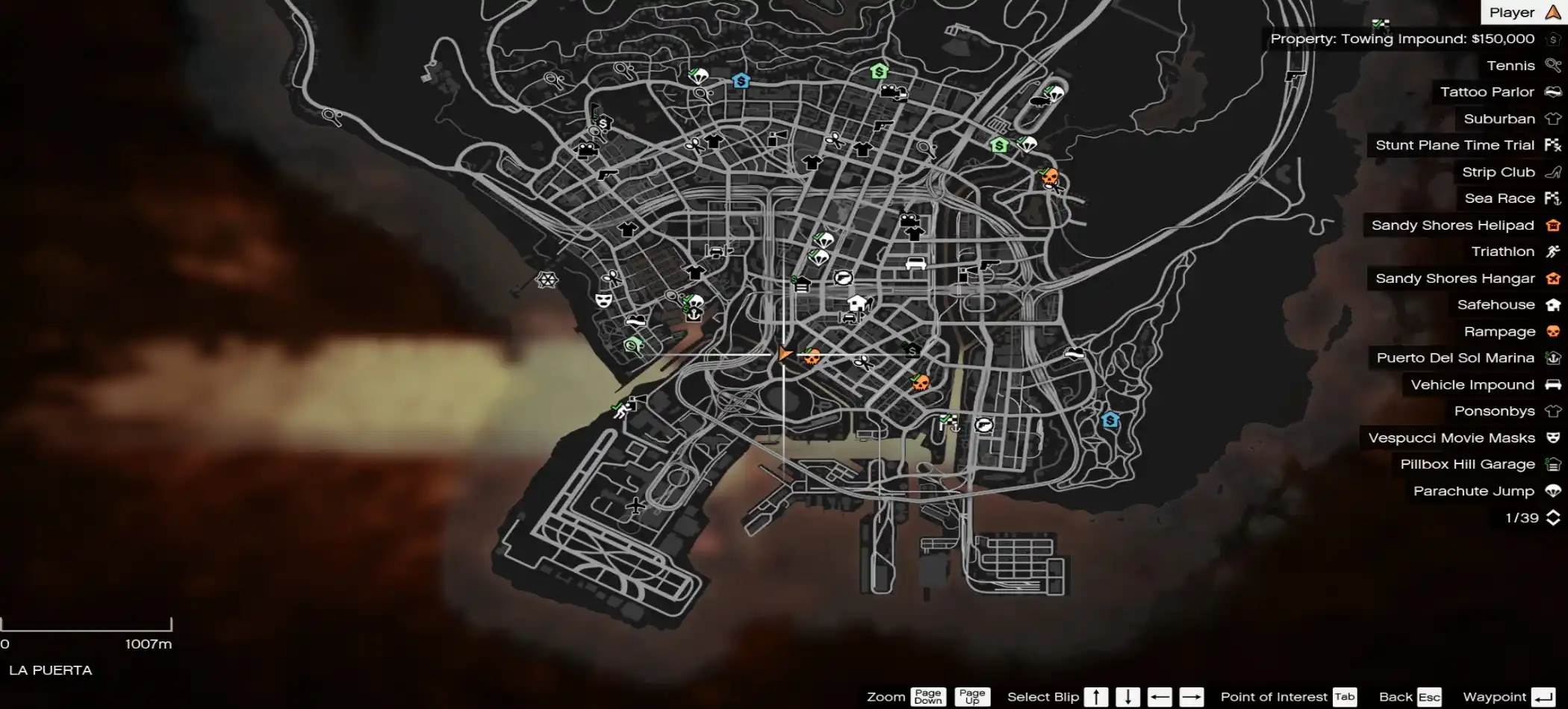 مکان های مخفی GTA V