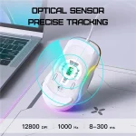 موس گیمینگ اونیکوما ONIKUMA CW925 White