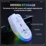 موس گیمینگ اونیکوما ONIKUMA CW928 Wireless White