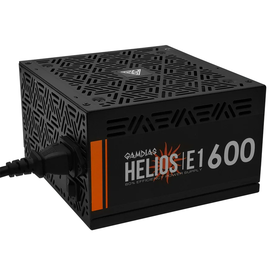 پاور – منبع تغذیه گیم دیاس GAMDIAS HELIOS E1-600 Black