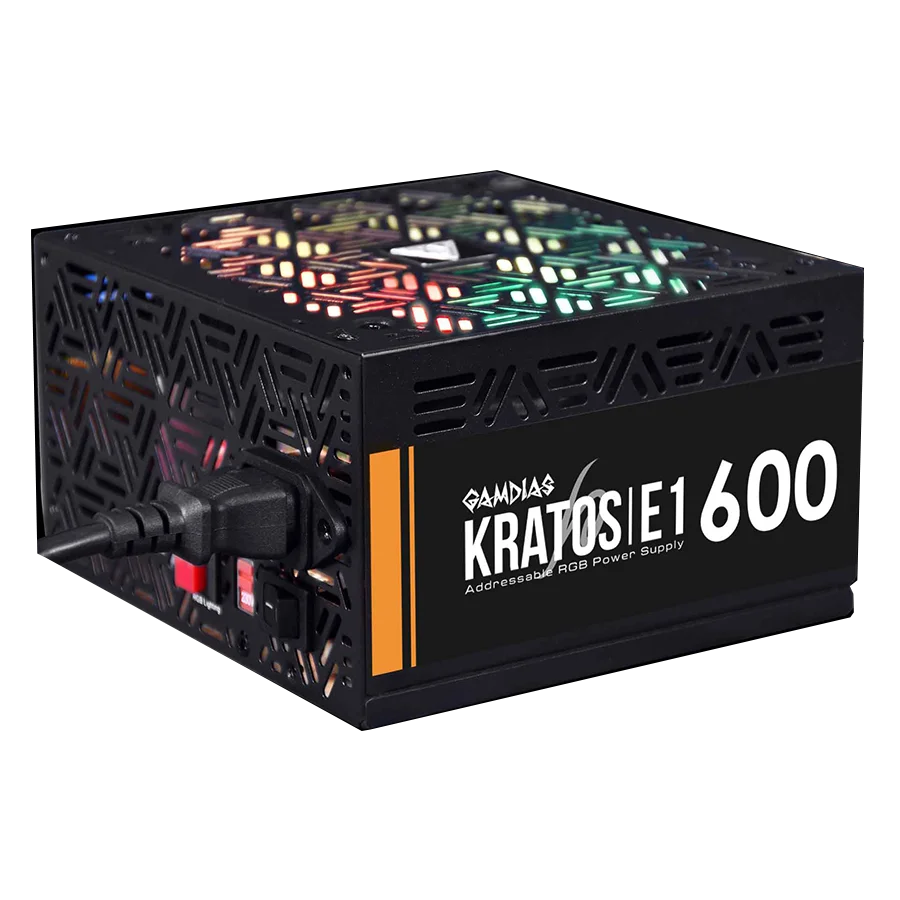 پاور – منبع تغذیه گیم دیاس GAMDIAS KRATOS E1-600 Black