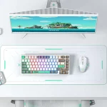 کیبورد گیمینگ مکانیکال اونیکوما ONIKUMA G52 Mechanical white