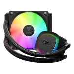خنک کننده مایع گیم دیاس GAMDIAS AURA GL120 V2 Black