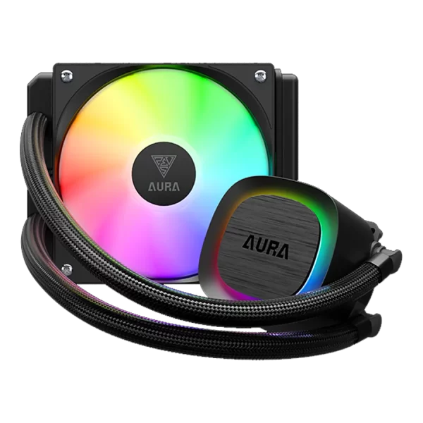 خنک کننده مایع گیم دیاس GAMDIAS AURA GL120 V2 Black