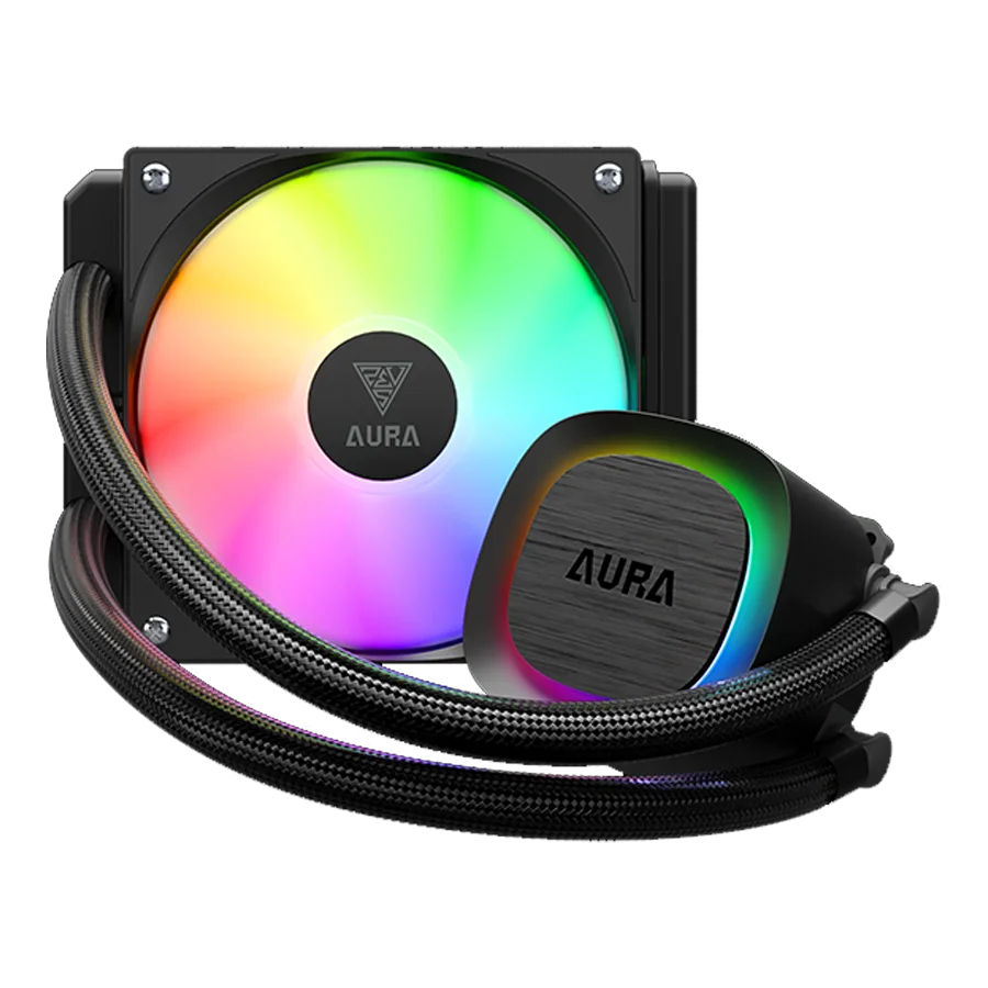 خنک کننده مایع گیم دیاس GAMDIAS AURA GL120 V2 Black