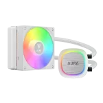 خنک کننده مایع گیم دیاس GAMDIAS AURA GL120 V2 White