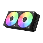 خنک کننده مایع گیم دیاس GAMDIAS AURA GL240 V2 Black