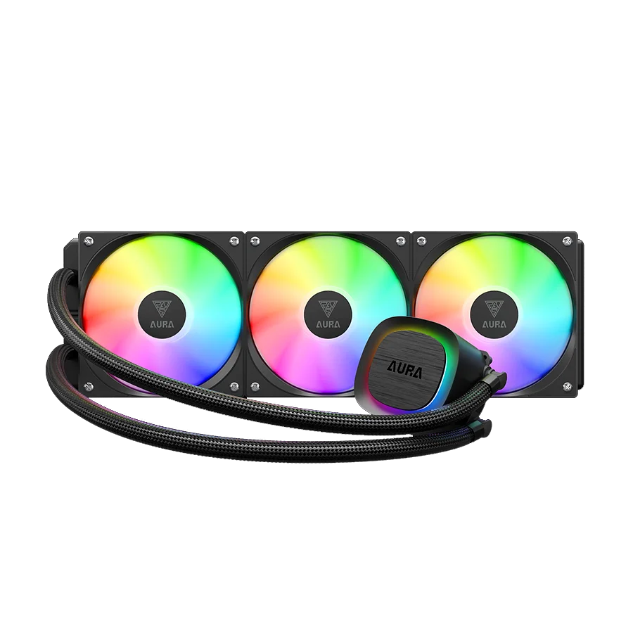 خنک کننده مایع گیم دیاس GAMDIAS AURA GL360 V2 Black