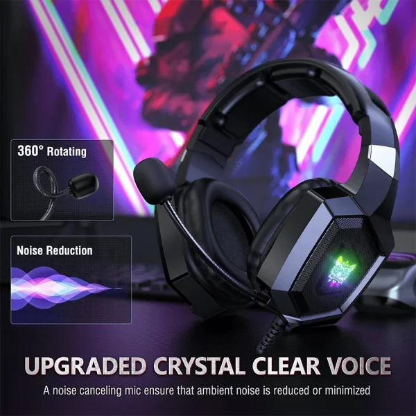هدست گیمینگ اونیکوما ONIKUMA K8 Black
